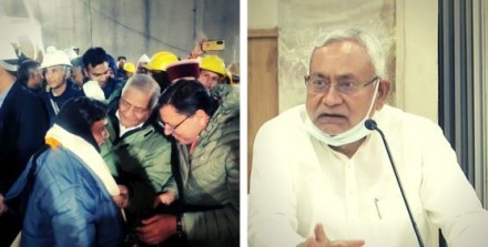 मुख्यमंत्री नीतीश कुमार ने राज्य के अधिकारियों को सुरंग स्थल पर नहीं भेजा: बिहार के श्रमिक का बड़ा बयान