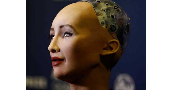 रोबोट सोफिया Reuters