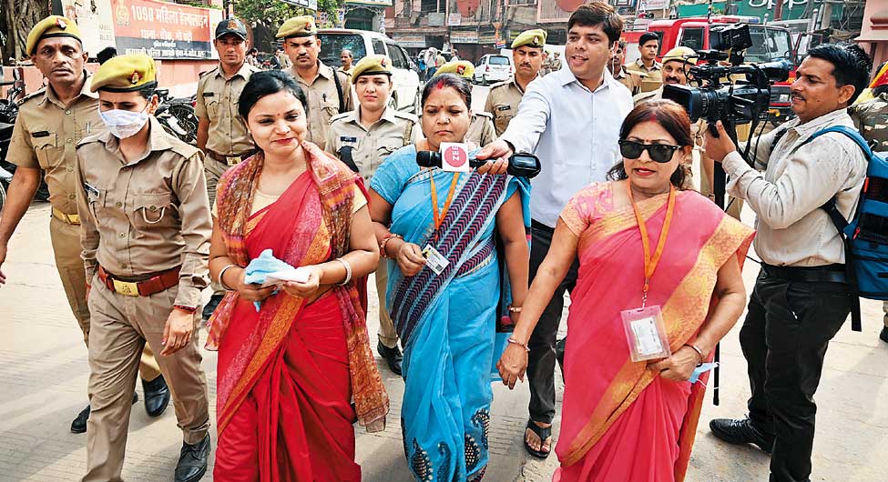 ज्ञानवापी मामले में याचिका दायर करने वाली महिलाएं ज्ञानवापी मामले में याचिका दायर करने वाली महिलाएं