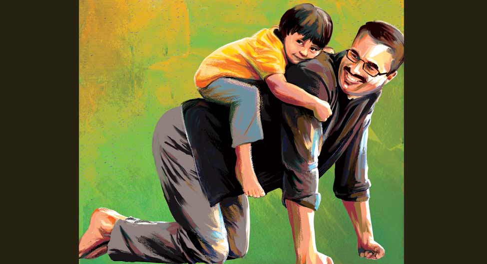 पिता का नया रूप पिता का नया रूप