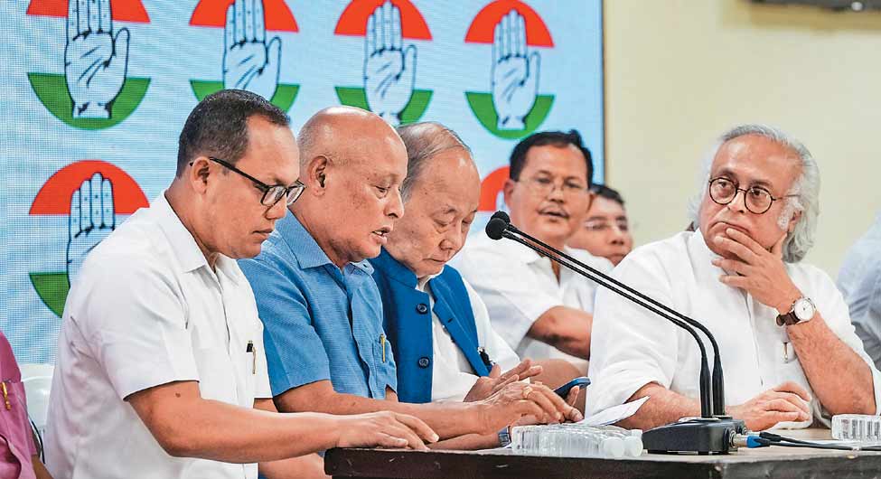 मणिपुर के नेताओं के साथ जयराम मणिपुर के नेताओं के साथ जयराम